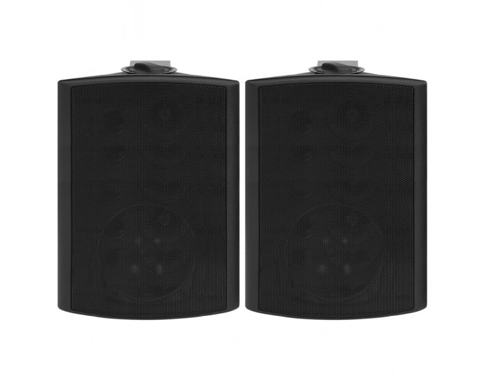 Sonata Стенни стерео говорители, 2 бр, черни, вътрешни/външни, 120 W