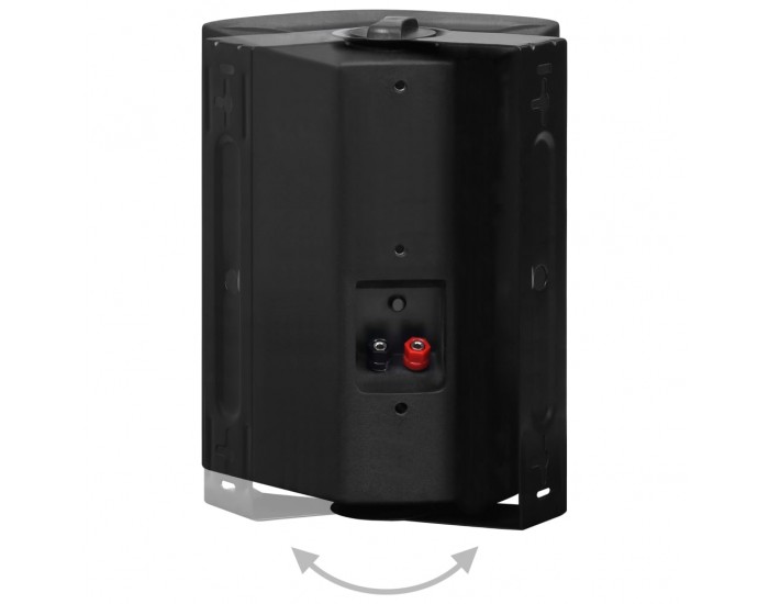 Sonata Стенни стерео говорители, 2 бр, черни, вътрешни/външни, 120 W