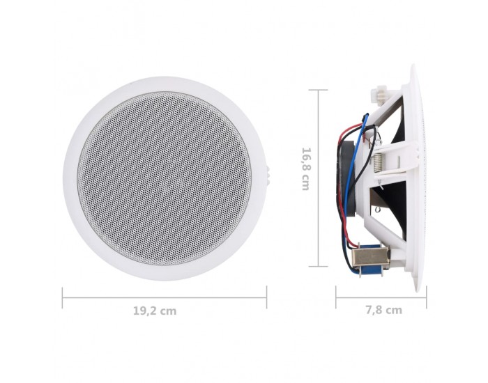 Sonata Тонколони за вграждане в стена и таван, 2 бр, 120 W