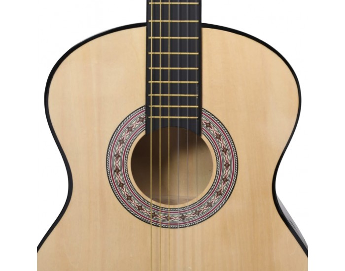 Sonata Класическа китара за начинаещи с калъф, 4/4, 39"