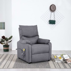 Sonata Масажен реклайнер, светлосив, текстил - Mobilier cu mecanism de relaxare
