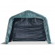 Sonata Мобилен навес за животни PVC 550 г/м² 3,3x3,2 м тъмнозелен