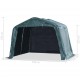 Sonata Мобилен навес за животни PVC 550 г/м² 3,3x3,2 м тъмнозелен