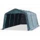 Sonata Мобилен навес за животни PVC 550 г/м² 3,3x6,4 м тъмнозелен