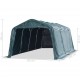 Sonata Мобилен навес за животни PVC 550 г/м² 3,3x6,4 м тъмнозелен