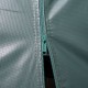 Sonata Мобилен навес за животни PVC 550 г/м² 3,3x16 м тъмнозелен