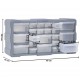 Sonata Шкаф органайзер с 22 чекмеджета, 49x16x25,5 см