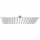 Sonata Rainshower душ пита, инокс 304, 30x30 cм, квадратна