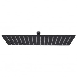 Sonata Rainshower душ пита, инокс, 40x30 cм, правоъгълна, черна - Produse pentru baie și WC