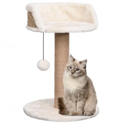 Sonata Котешко дърво със стълб за драскане, 49 см, морска трева - Animale de companie