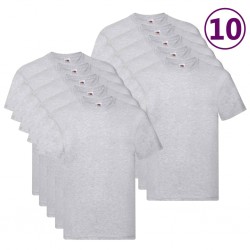 Fruit of the Loom Оригинални тениски, 10 бр, сиви, 3XL, памук - Afaceri și industrie