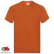 Fruit of the Loom Оригинални тениски, 5 бр, оранжеви, S, памук