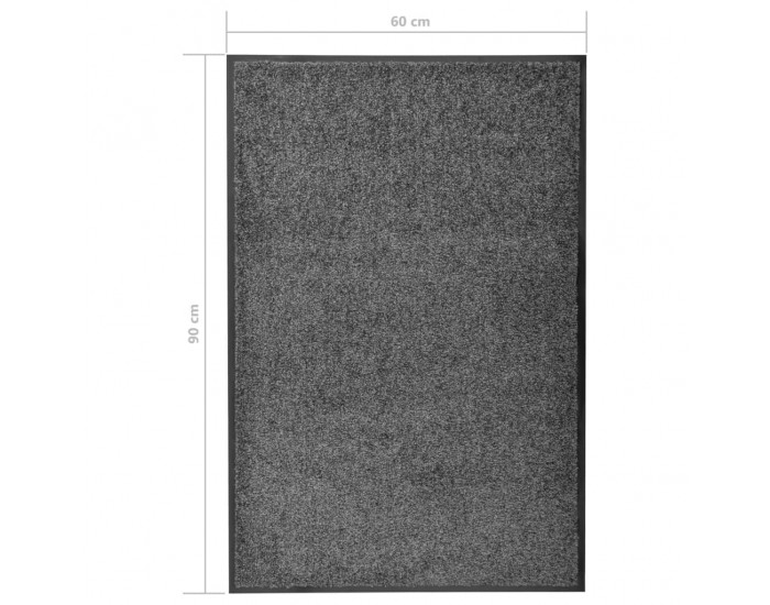 Sonata Перима изтривалка, антрацит, 60x90 см