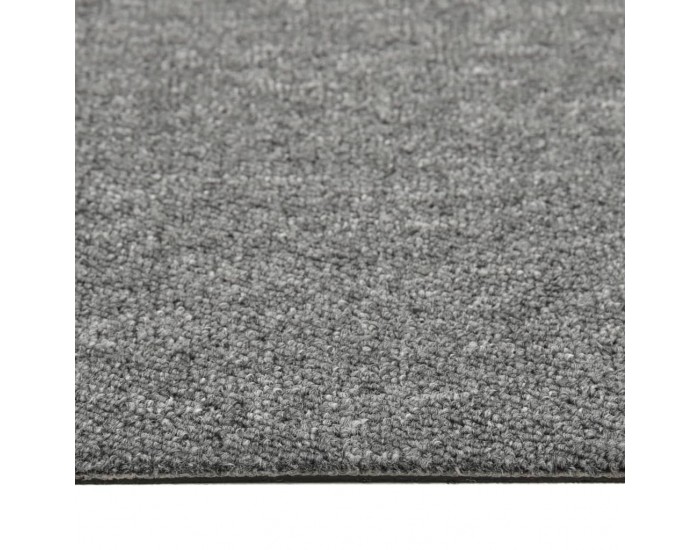 Sonata Килимни плочки за под, 20 бр, 5 м², 50x50 см, сиви