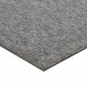 Sonata Килимни плочки за под, 20 бр, 5 м², 50x50 см, сиви