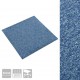 Sonata Килимни плочки за под, 20 бр, 5 м², 50x50 см, сини