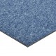 Sonata Килимни плочки за под, 20 бр, 5 м², 50x50 см, сини
