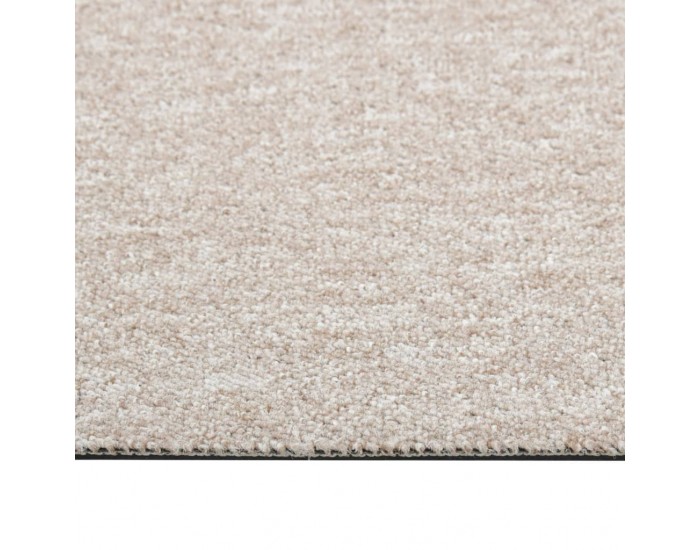 Sonata Килимни плочки за под, 20 бр, 5 м², 50x50 см, светлобежови
