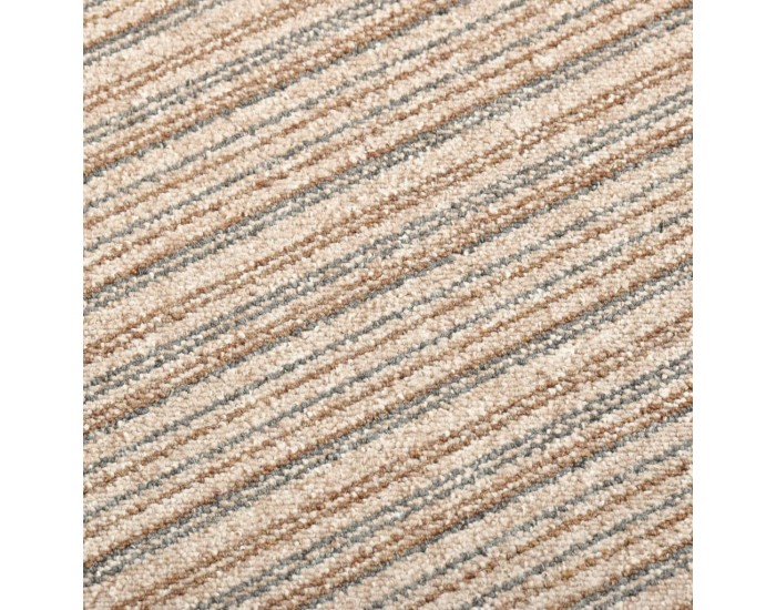 Sonata Килимни плочки за под, 20 бр, 5 м², 50x50 см, бежови ивици