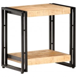 Sonata H Странична маса 40x30x40 см грубо мангово дърво масив - Măsuțe de living