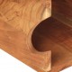 Sonata Стенна стойка за велосипед, 35x25x25 см, акациево дърво масив