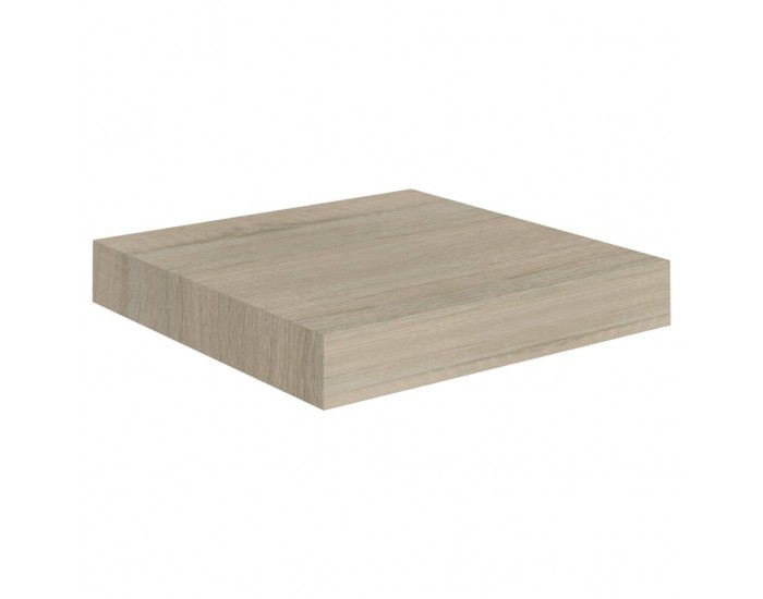 Sonata Окачени стенни рафтове, 4 бр, дъб, 23x23,5x3,8 см, МДФ