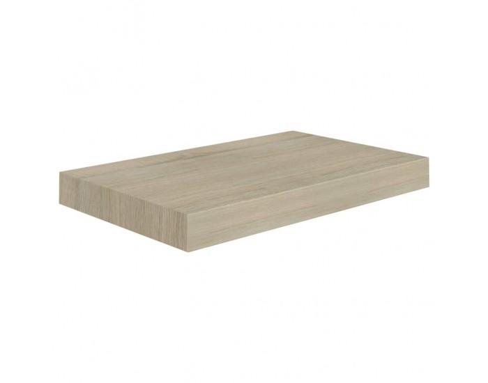 Sonata Окачени стенни рафтове, 4 бр, дъб, 40x23x3,8 см, МДФ
