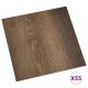 Sonata Самозалепващи подови дъски, 55 бр, PVC, 5,11 м², кафяви