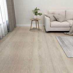 Sonata Самозалепващи подови дъски, 55 бр, PVC, 5,11 м², бежови - Materiale pentru decorațiuni