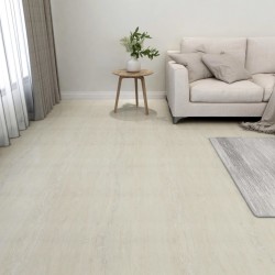 Sonata Самозалепващи подови дъски, 55 бр, PVC, 5,11 м², кремави - Materiale pentru decorațiuni