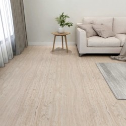 Sonata Самозалепващи подови дъски, 55 бр, PVC, 5,11 м², светлокафяви - Materiale pentru decorațiuni