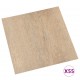 Sonata Самозалепващи подови дъски, 55 бр, PVC, 5,11 м², кафяви