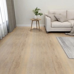 Sonata Самозалепващи подови дъски, 55 бр, PVC, 5,11 м², кафяви - Materiale pentru decorațiuni