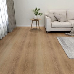 Sonata Самозалепващи подови дъски, 55 бр, PVC, 5,11 м², кафяви - Materiale pentru decorațiuni