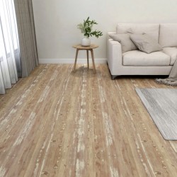 Sonata Самозалепващи подови дъски, 55 бр, PVC, 5,11 м², кафяви - Materiale pentru decorațiuni