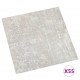Sonata Самозалепващи подови дъски, 55 бр, PVC, 5,11 м², светлосиви