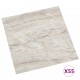 Sonata Самозалепващи подови дъски, 55 бр, PVC, 5,11 м², бежови