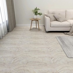 Sonata Самозалепващи подови дъски, 55 бр, PVC, 5,11 м², бежови - Materiale pentru decorațiuni