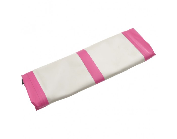 Sonata Надуваем дюшек за гимнастика с помпа, 400x100x15 см, PVC, розов