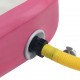 Sonata Надуваем дюшек за гимнастика с помпа, 400x100x20 см, PVC, розов