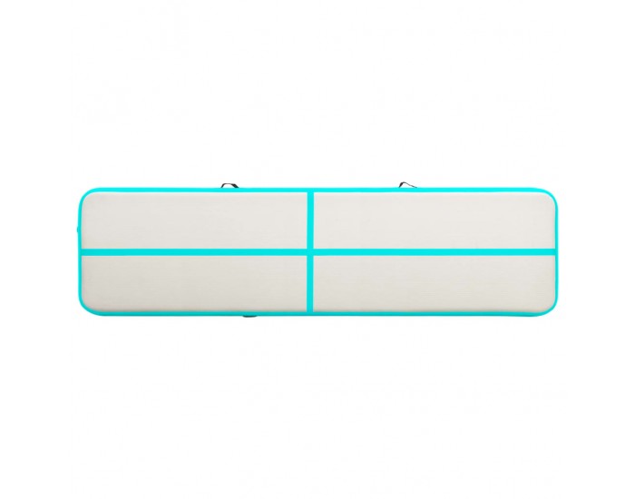 Sonata Надуваем дюшек за гимнастика с помпа, 700x100x20 см, PVC, зелен