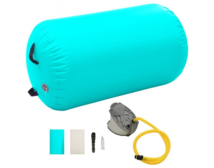 Sonata Надуваем гимнастически дюшек с помпа 100x60 см PVC зелен