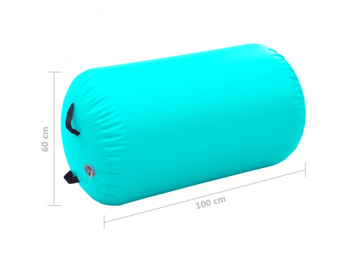 Sonata Надуваем гимнастически дюшек с помпа 100x60 см PVC зелен
