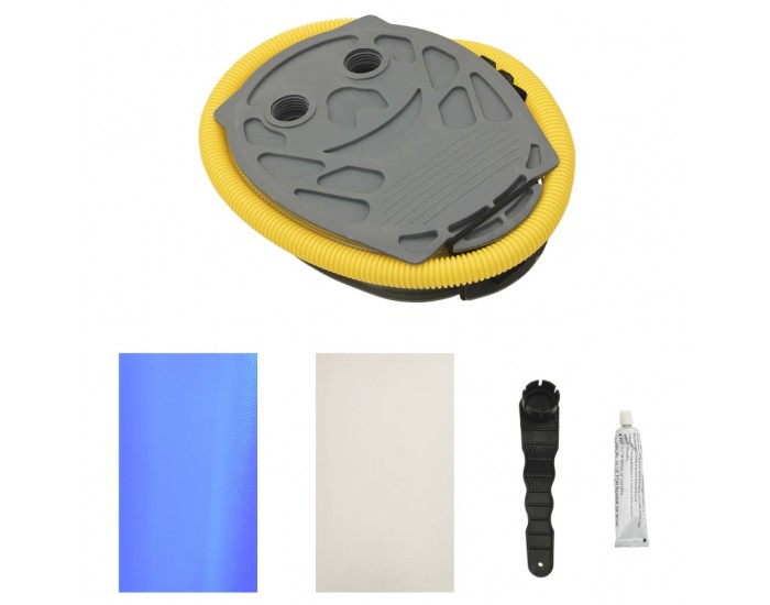 Sonata Надуваем гимнастически дюшек с помпа 120x90 см PVC син