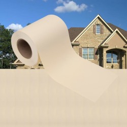 Sonata Градински параван за уединение, PVC, 70x0,19 м, кремав - Garduri