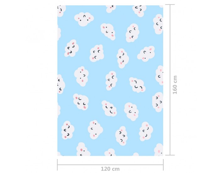 Sonata Пъстър килим с принт, 120x160 см, текстил