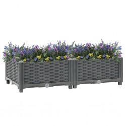 Sonata Повдигната леха, 80x40x23 см, полипропилен - Construcții de exterior