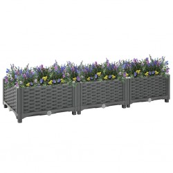 Sonata Повдигната леха, 120x40x23 см, полипропилен - Construcții de exterior