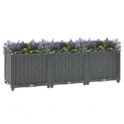 Sonata Повдигната леха, 120x40x38 см, полипропилен - Construcții de exterior