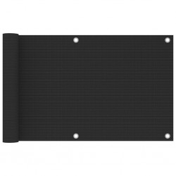 Sonata Балконски параван, HDPE, 75x500 см, антрацит - Garduri